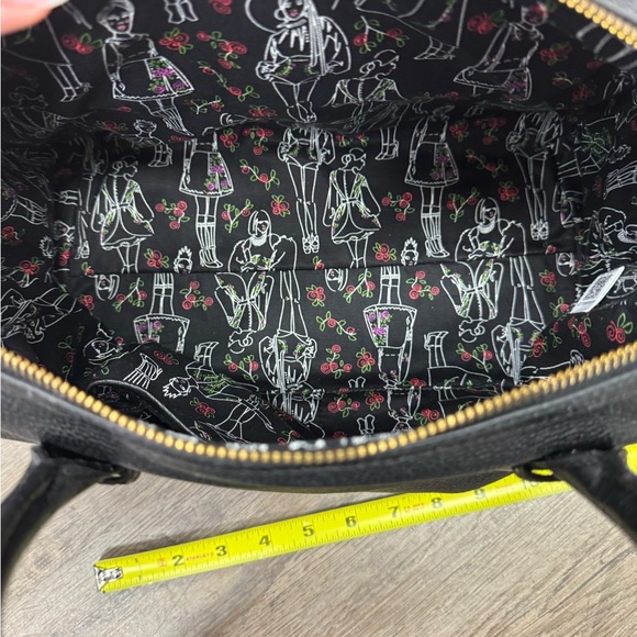 Vera Bradley Marlo Kiev Needlecraft Leather Satchel - Picture 4 of 5